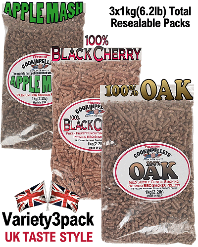 Premium Smoker Pellets 330g, 1kg, 2kg, NINJA® Woodfire® Grill & Smoke Infusers - Picture 9 of 28