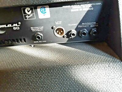 In Montreal: Fender Bassman 60 Combo Bass Amp! 60 Watts! 1x12