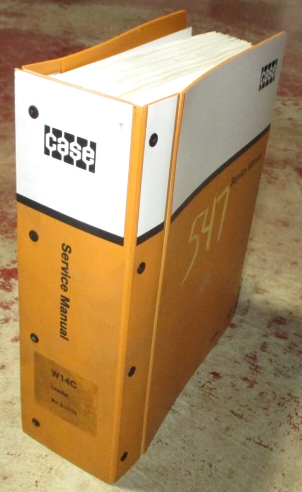 Case W14C Loader Service Shop Repair Workshop Manual 1990 ORIGINAL!