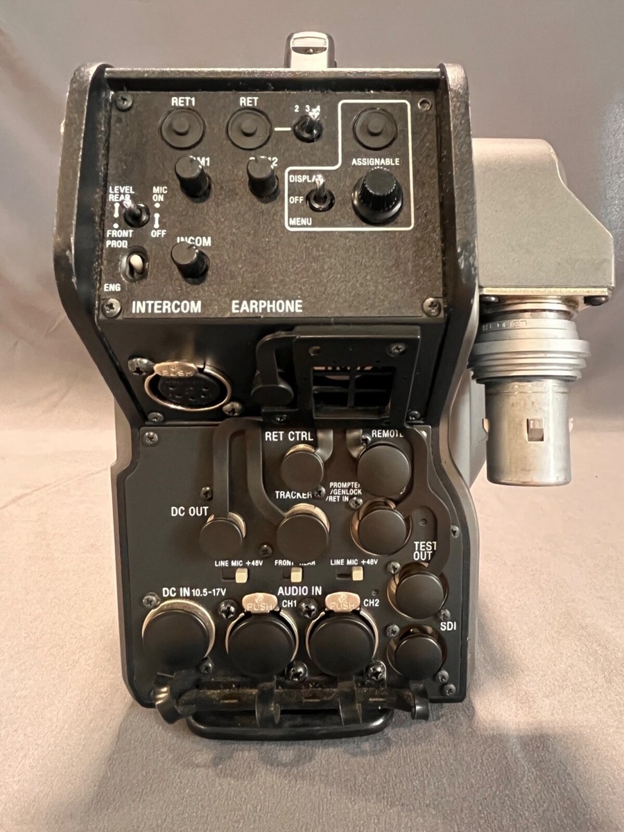Chaîne Caméra Pro Sony HXC-100 Triax HD Avec HXCU-100, RCP-750, HDVF-200 Et Câble 150m, Occasion Révisée