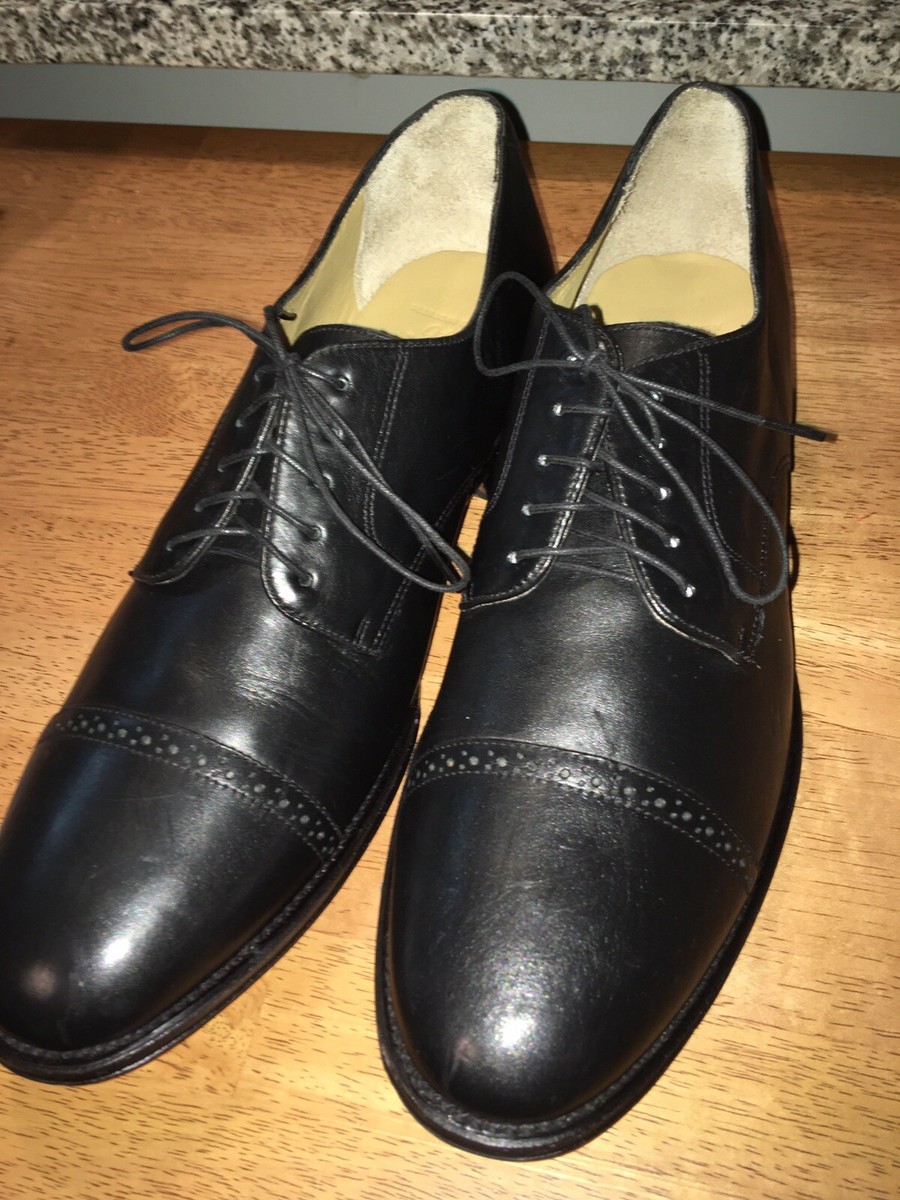 New Men's 13D Brooks Brothers Carnegie Cap Toe Oxfords Shoes