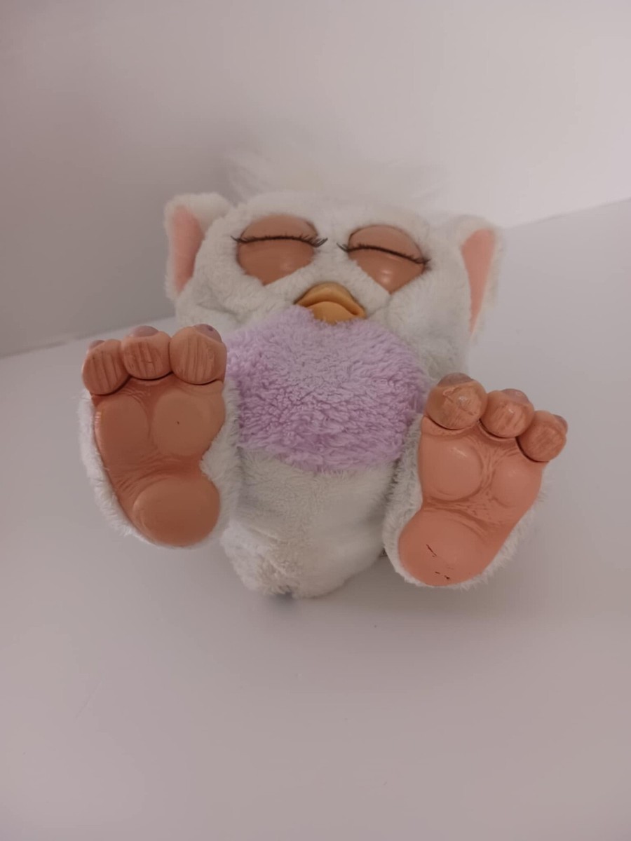 RARE Purple Eyes 2005 Furby Baby Sleepy Purple 59961 Emoto-Tronic