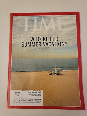 2015 June 1, TIME Magazine, Who Killed Summer Vacation, (CP453)