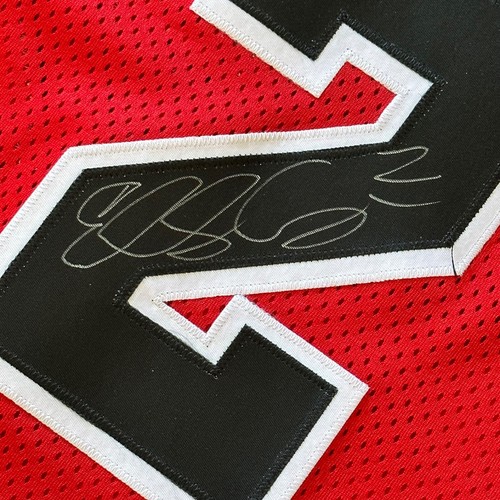 EDDIE CURRY Chicago Bulls Nike Authentic Jersey 52 Autographed Vintage NBA - Picture 5 of 7