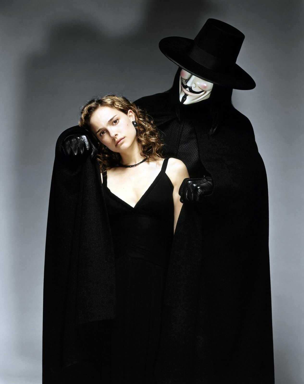 NATALIE PORTMAN HUGO WEAVING PHOTO V for Vendetta FILM