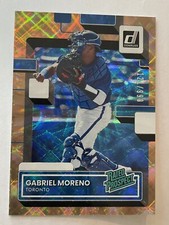 2022 Donruss Baseball Rated Prospects #4 Gabriel Moreno /999 - Toronto Blue Jays