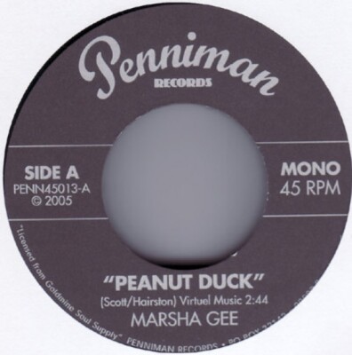 洋楽 Marsha Gee / Count Yates - Peanut Duck s-l400.jpg