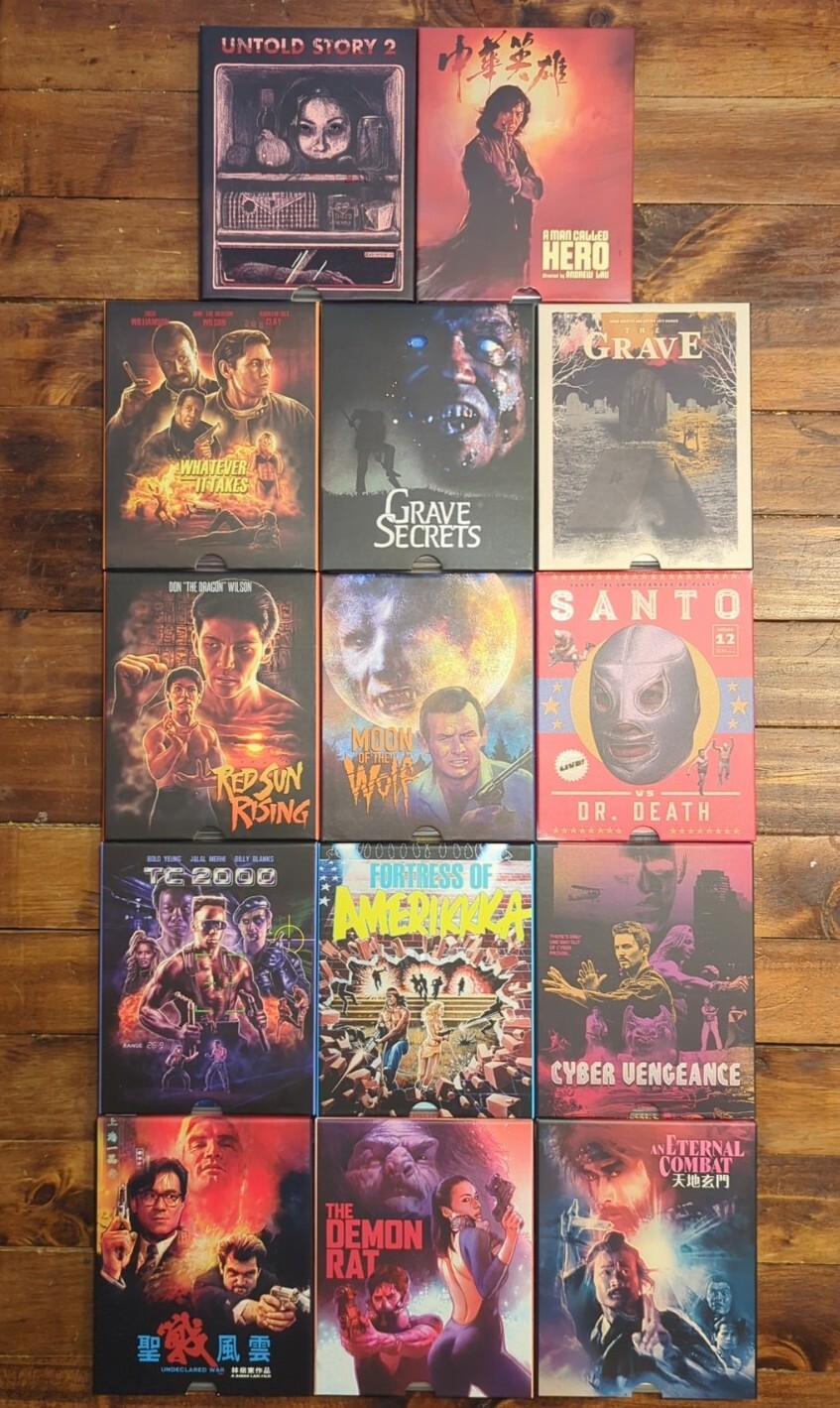 VINEGAR SYNDROME VSA Lot OOP 14 Films Slipbox and Posters eBay