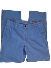 Vineyard Vines Corduroy Club Pant Men's 34 X 31 Blue Slash Pockets Pants Preppy