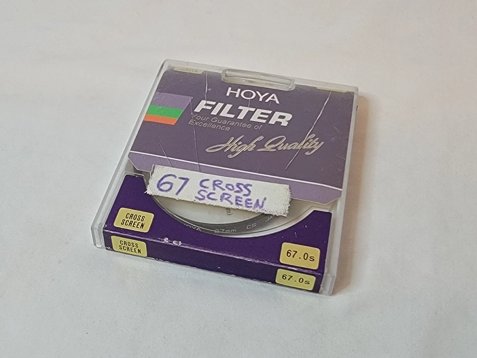 Hoya 67mm CS Cross Screen Filter Made In Japan - Image 2 of 2
