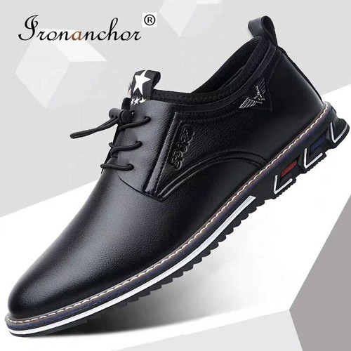 Zapatos De Cuero Elegante Para Hombre Moda Estilo Lujo Cómodos