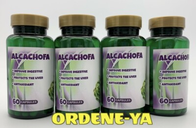 4 Alcachofa Fat Burner Pills Cell Weight Loss Control Antioxidant Celulas Madre