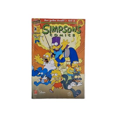 Simpsons Comics: Heft Nr. 36 Oktober 99. Dino Comics inkl Mega Poster