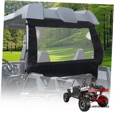 Polaris RZR XP 900 Rear Window,Rear Windshield, Canvas Soft Full Back Window