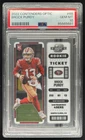 2022 Contenders Optic Brock Purdy RC Rookie Ticket #68 49ers PSA 10