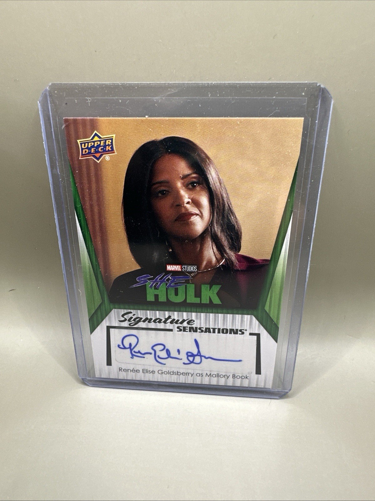 2024 Upper Deck Marvel Studios Series 1 Mallory Book Autograph Card