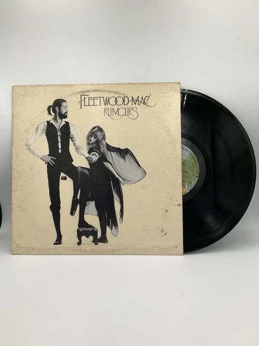 Vintage Fleetwood Mac Rumours 12" Black Vinyl LP 1977 Warner Records Rock