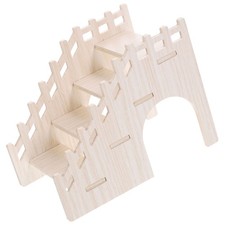 Hamster Stairs Chinchilla Cage Landscaping Ladders Climbing for Large Hamsters