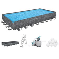 Bestway 561KJ Set piscina fuori terra APX 365 da 956x488x132 cm