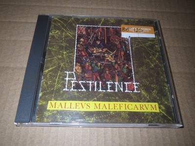 PESTILENCE ~MALEVS MALEFICARVM~ RARE FIRST USA PRESS CD OBITUARY DEATH CARCASS