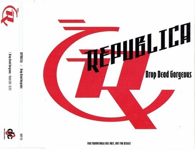 Republica - Drop Dead Gorgeous (CD, Single, Promo)