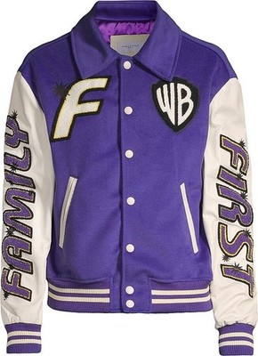 Family First Milano  x Warner Bros.  100th Anniversary Varsity Jacket | XL