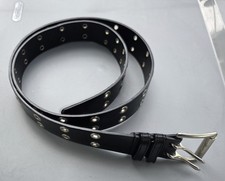 Women's Black Belt, Stylish, Material Length of 49 inches