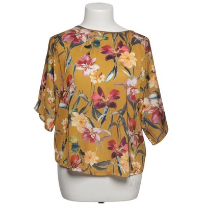 Mango Basics, T-shirt, Größe: XS, Gelb/Mehrfarbig, Blumen, Damen #JOr