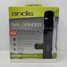 Andis Cordless Nail Grinder To Safely Trim Pet's Nails 65915 Black NEW Open Box