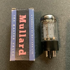 ANOS Mullard 5AR4 GZ34 Tube 4 Notch f32 BALANCED Amplitrex Tested EXCELLENT!!! D