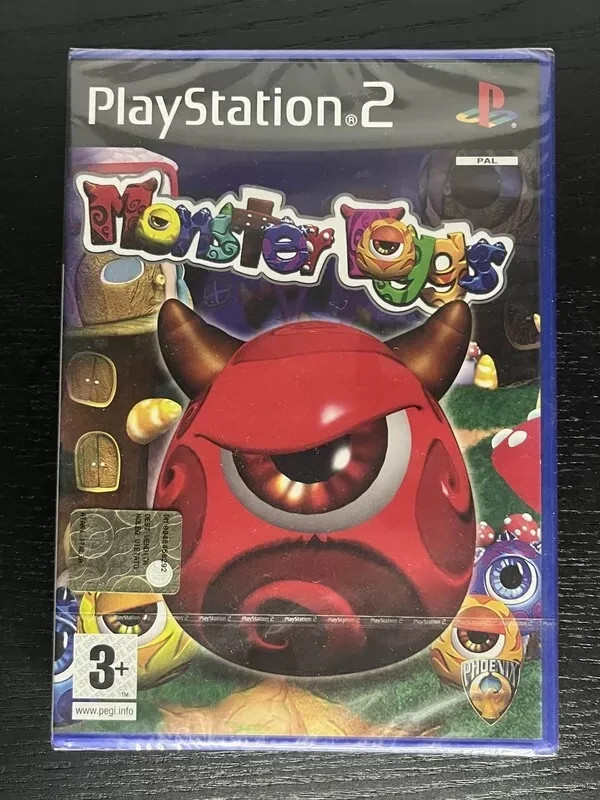 Monster Eggs Sony Playstation 2 PS2 CIB Completo Sellado Nuevo EMBALAJE ORIGINAL PAL
