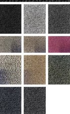 Charcoal German Box Weave Square Weave Automotive Carpet Mercedes Porsche Vw