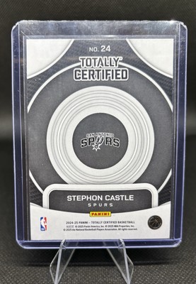 Stephon Castle 2024-25 Panini Totally Certified On Target #24