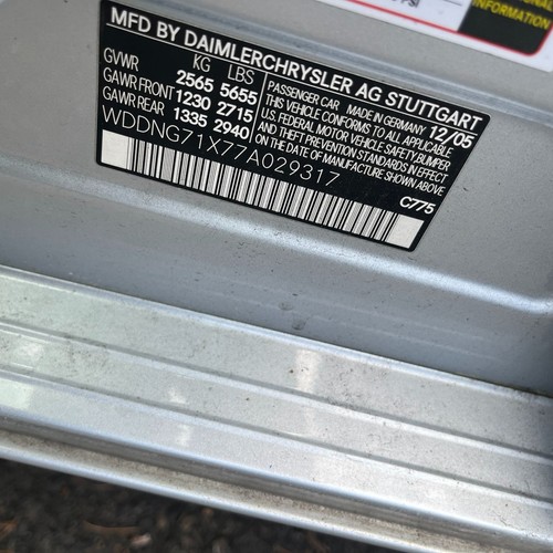 2007-2013 Mercedes W221 S550 Window Regulator Motor Front Right Side A2218202842 - Picture 11 of 12