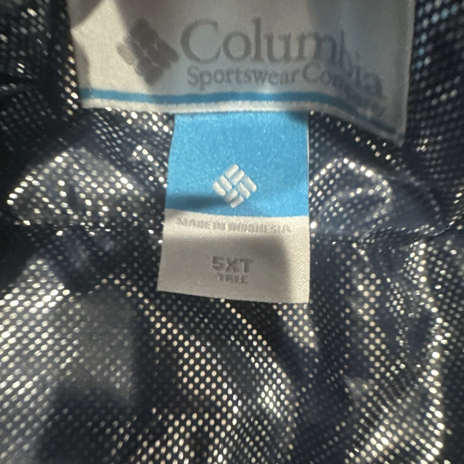 Columbia Big And Tall Jacket And Snow Pants Navy 5xlt Coat Pants 4x Used