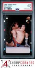 1985 TOPPS WWF STICKERS #17 IRON SHEIK HOF PSA 9