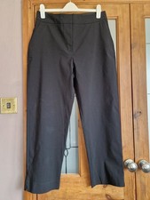 BNWT Roman Petite Black Bengaline Smart Stretch Trousers Size 16