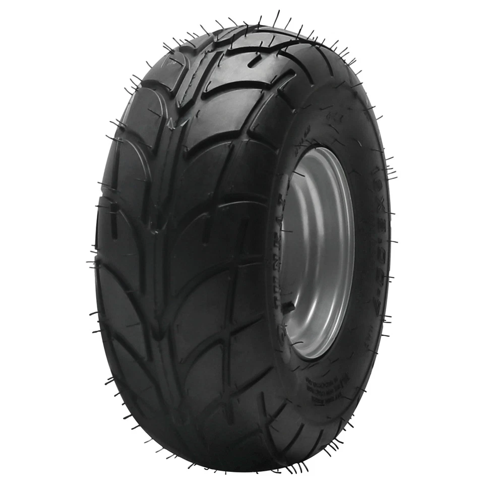 16x8-7 Road Tyre 7 inch 3 Stud Wheel Rim for ATV Quad Go Kart Mower 110cc 125cc - Image 4 of 4