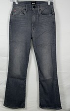 NWT Women  s Hudson Jeans Blair High Rise Bootcut Crop Victorious Gray 26 X 27