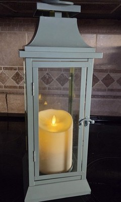 Luminara 19'' Heritage Indoor Outdoor Lantern w/ Flameless Candle & Remote