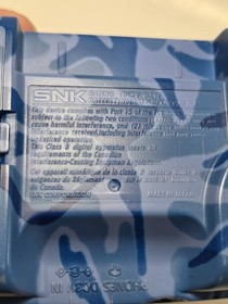 Neo Geo Pocket Color Slim Camouflage Blue - Tested Working Read