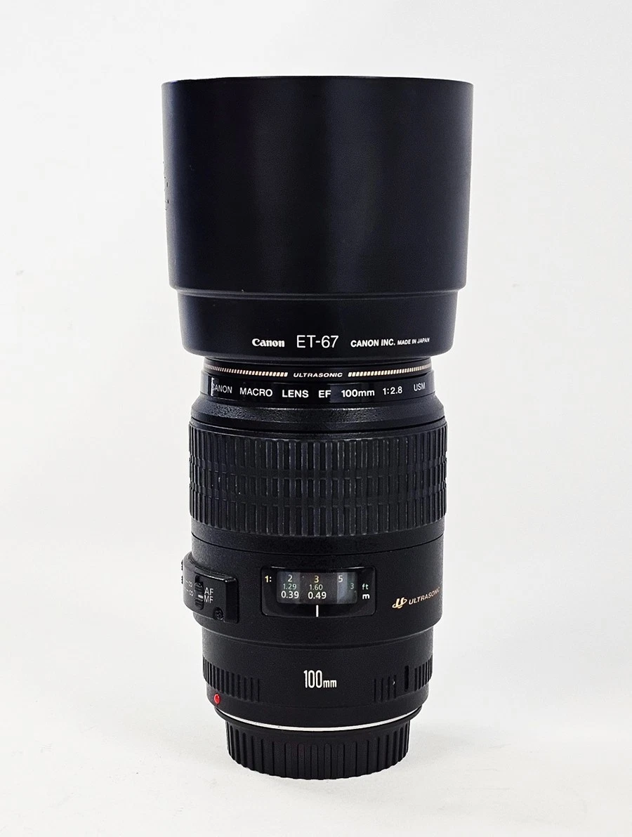 Canon EF f/2.8 100mm Focal Macro/Close Up Lenses for sale | eBay