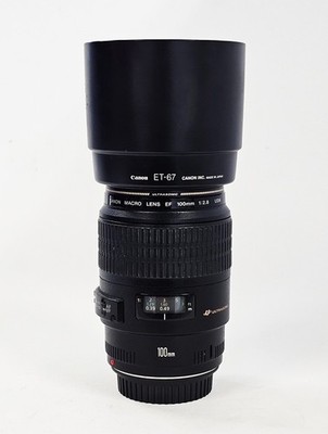 Canon EF 100mm f/2.8 Macro USM Lens + HOOD