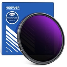 NEEWER 82mm Variable ND Filter ND8-2000, 3-11 Stops, HD Glass, DSLR Mirrorless