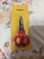 FORBICI PER ELETTRICISTA STANLEY MANICI ISOLATI LAME IN ACCIAIO