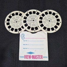 Vintage VIEW-MASTER 3 Reels BATMAN The Purr-fect Crime. 1966