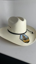 Stetson Wide Palm Leaf Cowboy Hat 6 3/4 - Natural Color