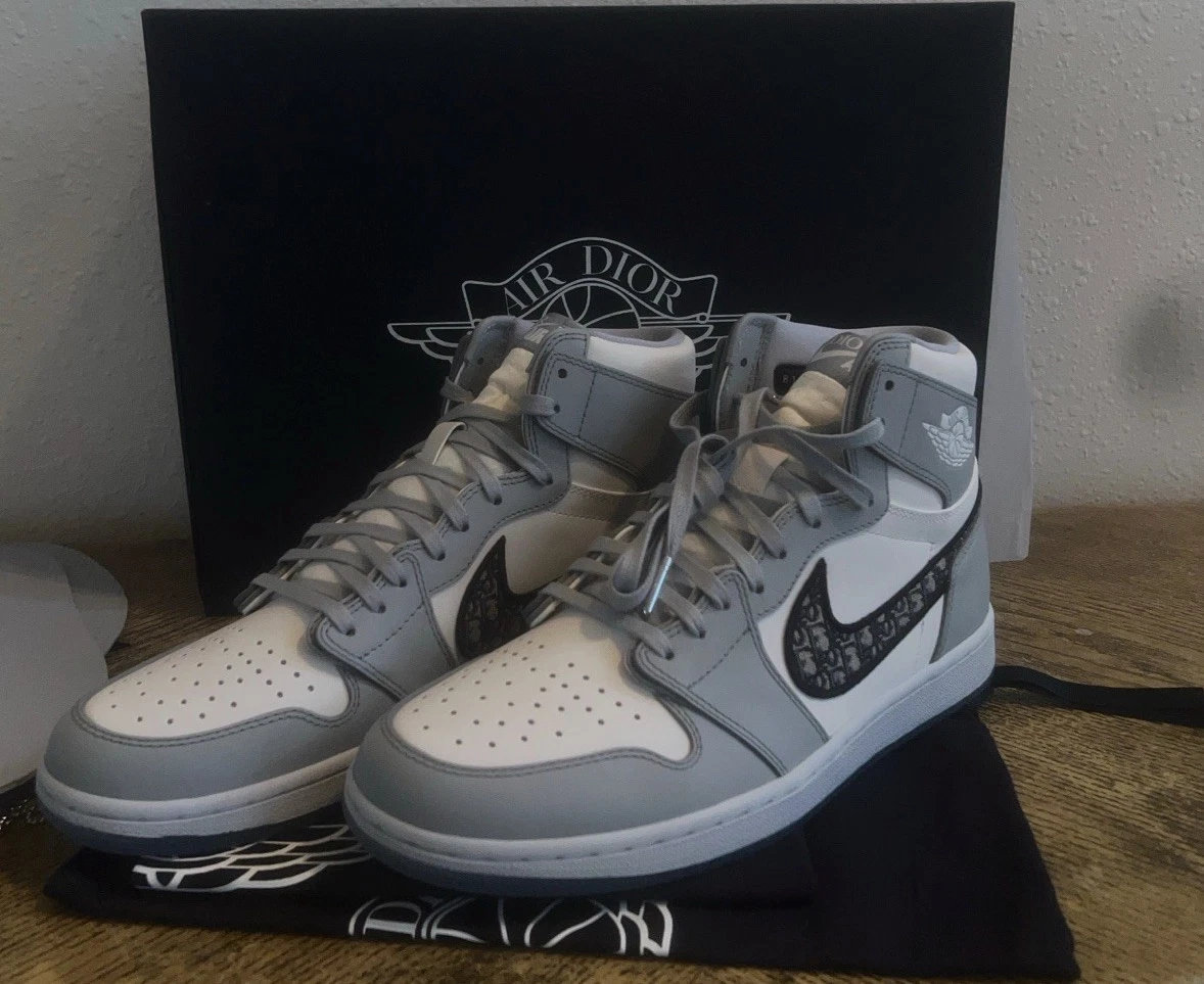 Las mejores ofertas en Jordan 1 x Dior High Gray | eBay