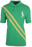 Ralph Lauren Polo Herren Kurzarm Piqué Polo Shirt Hemd Gr L Big Pony Classic Fit