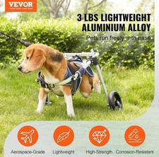 VEVOR Dog Wheelchair for Back Legs Size Small